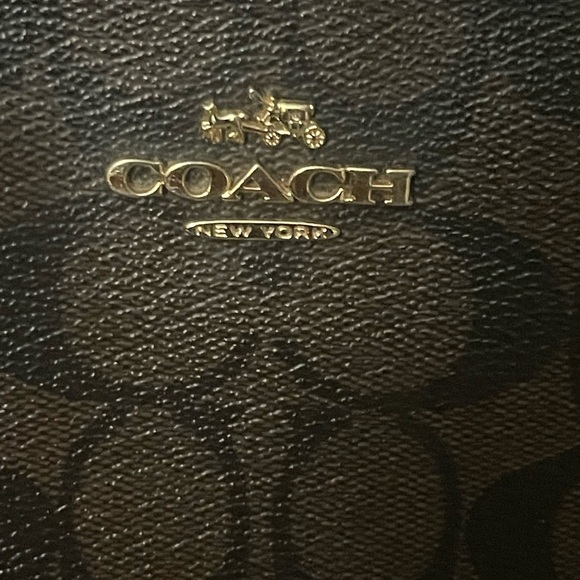 Coach monogram large leather Crossbody bag - Picture 6 of 8